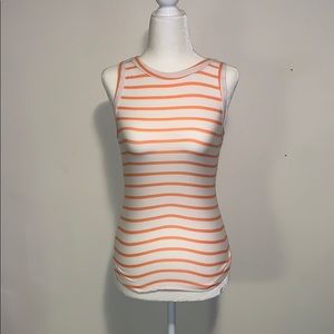 Striped slim fit tank